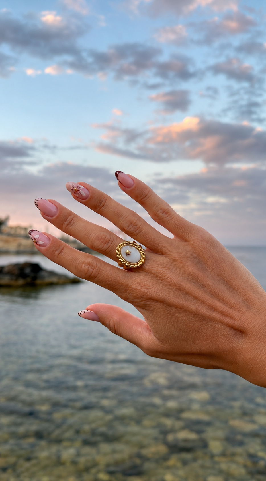 BAGUE - OPALINE