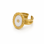 BAGUE - OPALINE